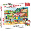 EDU CLASS Puzzle cu surprize - Evi si Purcelus fac fapte bune (100 piese)