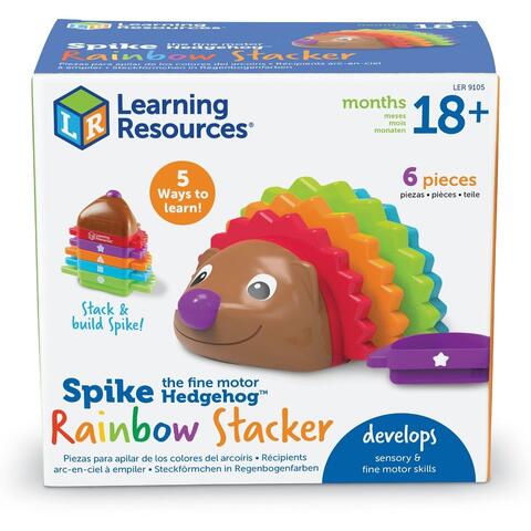 Learning Resources Piramida curcubeu - Ariciul Spike