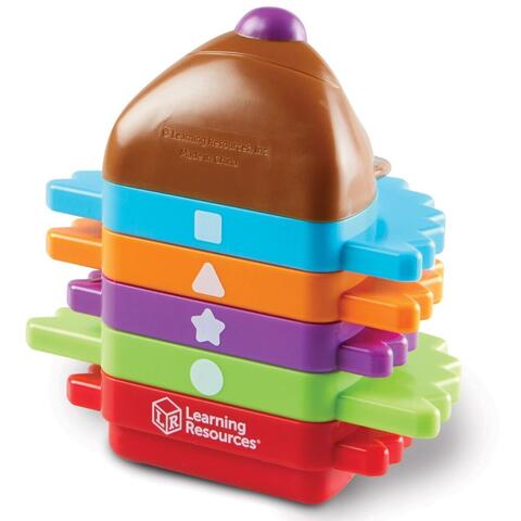 Learning Resources Piramida curcubeu - Ariciul Spike