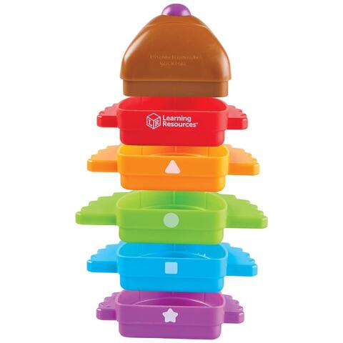 Learning Resources Piramida curcubeu - Ariciul Spike