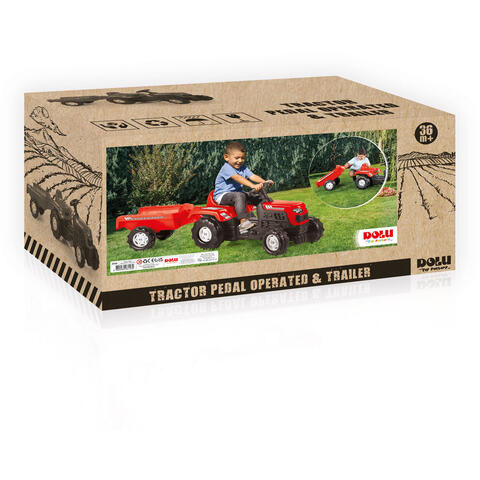 DOLU Primul meu tractor cu remorca