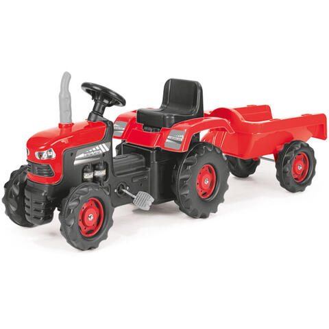 DOLU Primul meu tractor cu remorca (rosu)
