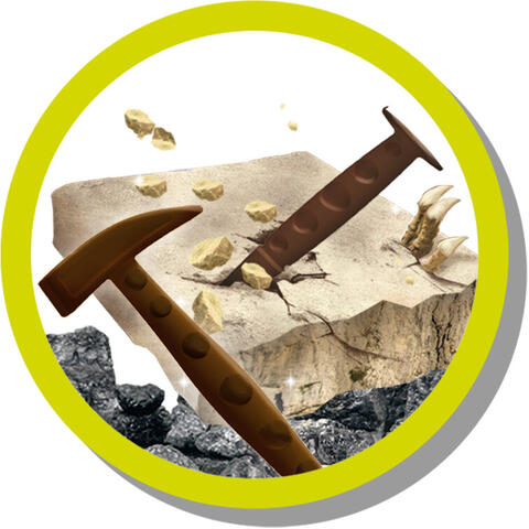 LISCIANI Experimentele micului geniu - Kit paleontologie T-Rex