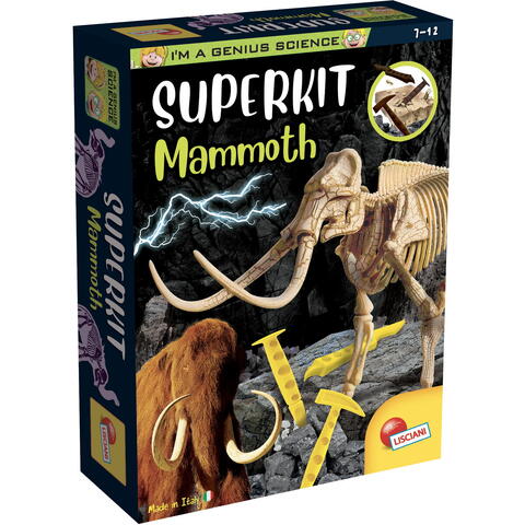LISCIANI Experimentele micului geniu - Kit paleontologie mamut