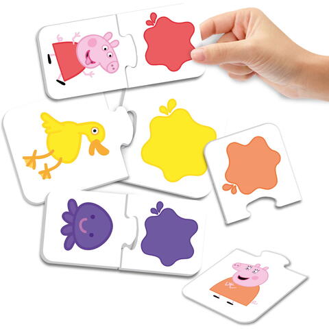 LISCIANI Primul meu joc cu culori - Peppa Pig