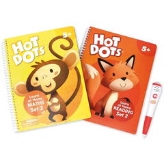 Set Hot Dots® - calculez si citesc in lb engleza (set 2)