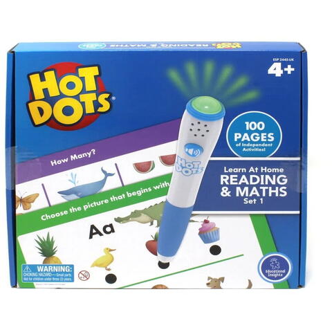 Educational Insights Set Hot Dots®  - calculez si citesc in lb engleza (set 1)