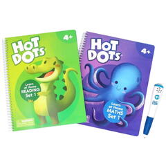 Set Hot Dots®  - calculez si citesc in lb engleza (set 1)