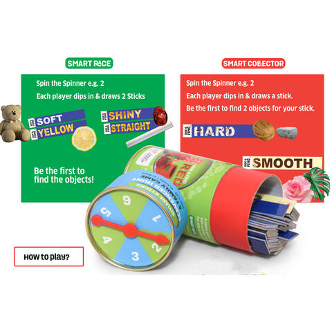 Chalk and Chuckles Joc Smart Sticks - Cauta si gaseste