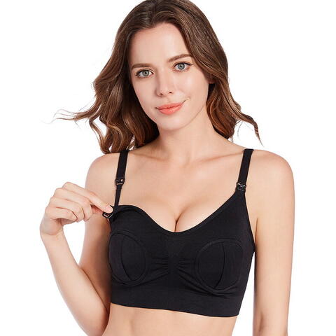 Bufnitel Sutien 2 in1 - Alaptare si sustinere pompa san (negru)