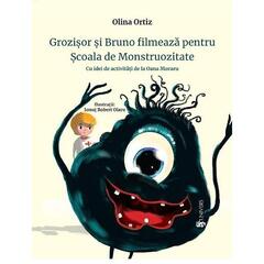 Grozisor si Bruno filmeaza pentru Scoala de Monstruozitate