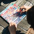 BIGJIGS Toys Puzzle labirint - Pe santier