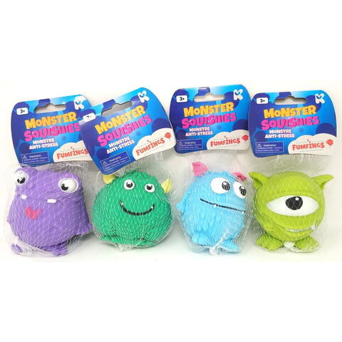 Keycraft Jucarie Squishy - Monstrulet prietenos