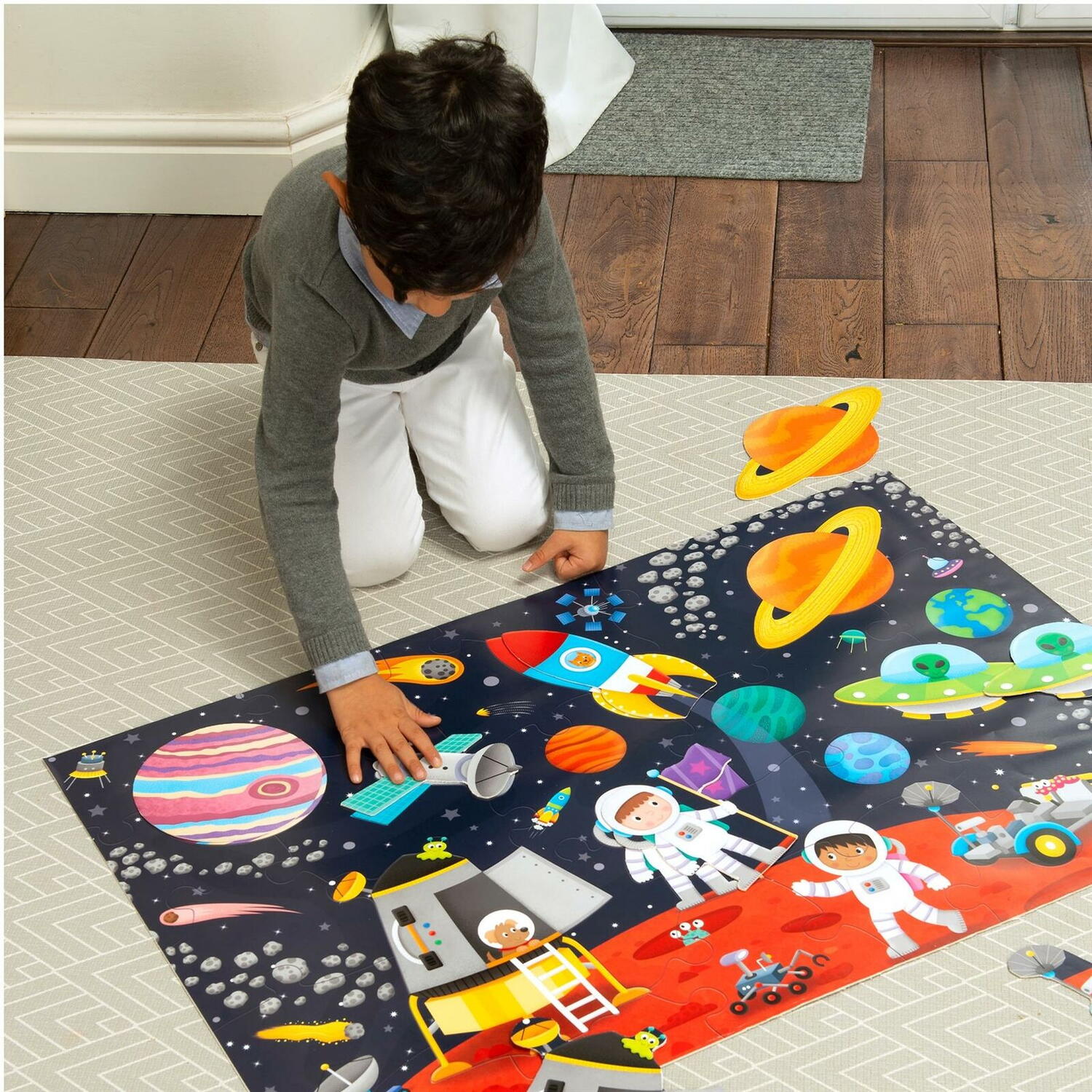 Puzzle de podea - Spatiul cosmic (30 piese) [5]