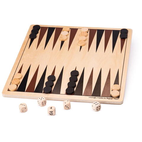 BIGJIGS Toys Joc table din lemn