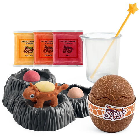 Science Can Set experimente - Cristal si dinozaur (Ankylosaurus)