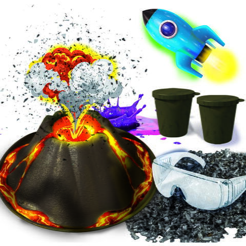 LISCIANI Experimente geniale - Laboratorul exploziv