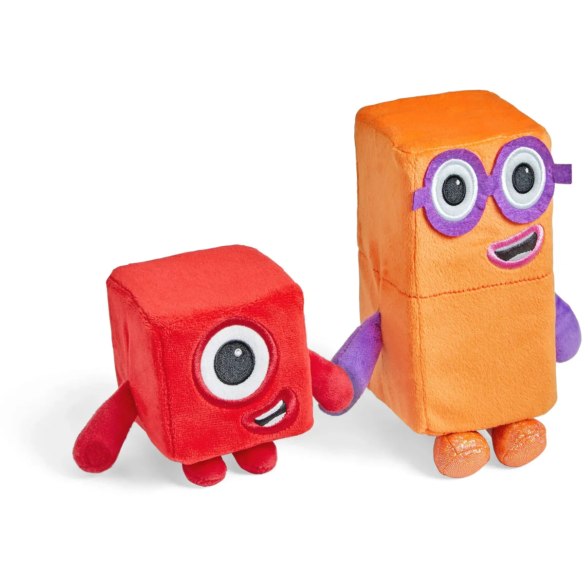 Set mascote din plus Numberblocks - Unu & Doi [3]
