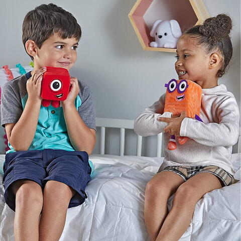 Hand2Mind Set mascote din plus Numberblocks - Unu & Doi