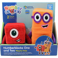 Set mascote din plus Numberblocks - Unu & Doi