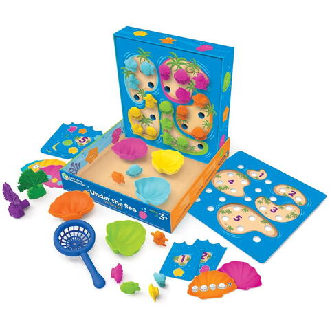 Learning Resources Set sortat si numarat - Oceanul vesel