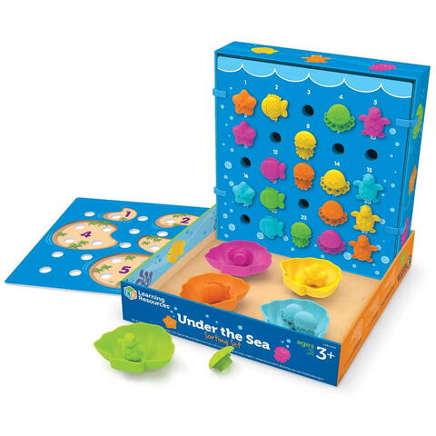 Learning Resources Set sortat si numarat - Oceanul vesel