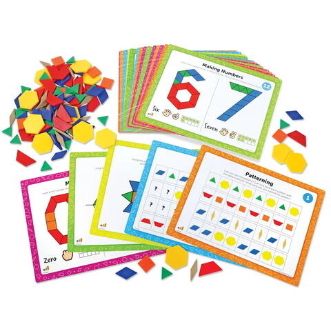 Learning Resources Set activitati educative - Mozaic matematic