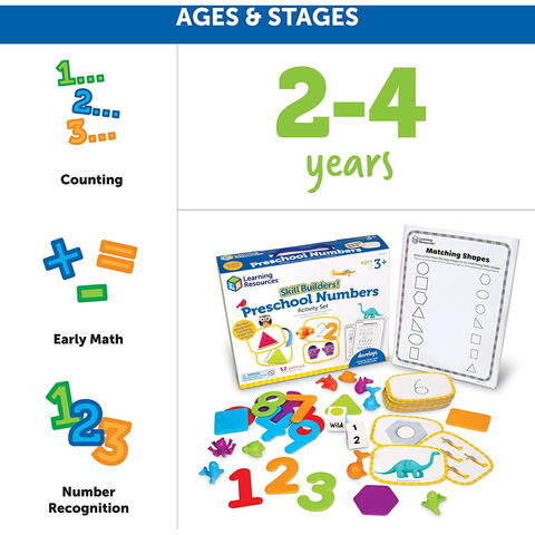 Learning Resources Set activitati educative - Invat sa numar