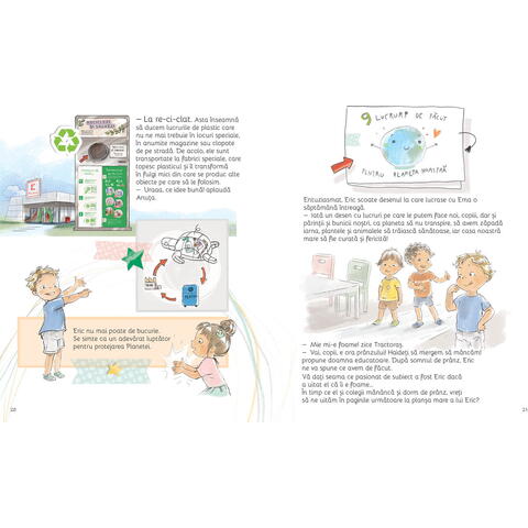 DPH PLANETA E CASA NOASTRA! Ema si Eric recicleaza