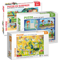 EDU CLASS Pachet 3 puzzle-uri educative