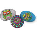 Grafix Set creativ - Pictura pe pietre (neon)