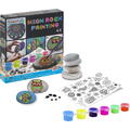Grafix Set creativ - Pictura pe pietre (neon)