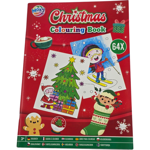 Grafix Carte de colorat - Magia Craciunului