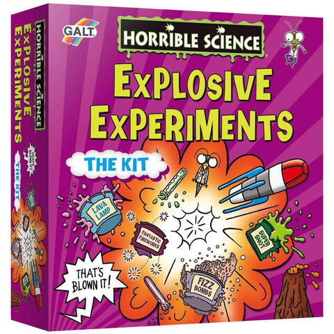 Galt Horrible Science: Kit experimente explozive - RESIGILAT
