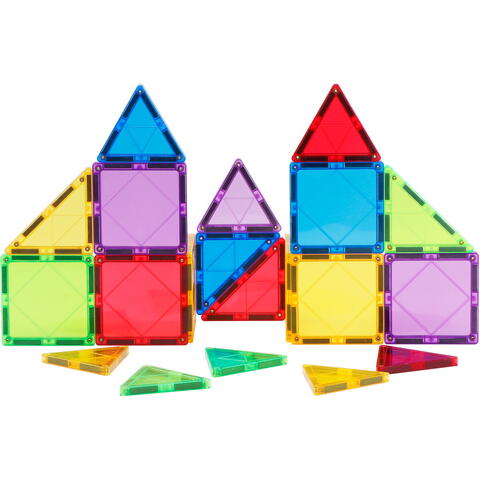 MAGPLAYER Set de constructie magnetic 3D - 20 piese