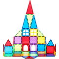 MAGPLAYER Set de constructie magnetic 3D - 46 piese