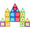 MAGPLAYER Set de constructie magnetic 3D - 28 piese