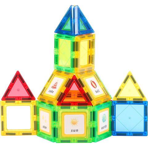 MAGPLAYER Set de constructie magnetic 3D - 38 piese
