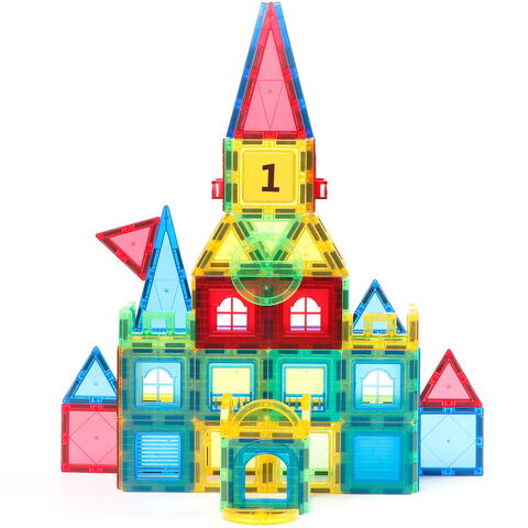 MAGPLAYER Set de constructie magnetic 3D - 103 piese