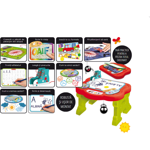 LISCIANI Masuta cu activitati Montessori, in limba romana