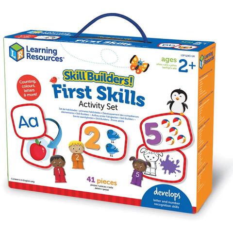 Learning Resources Set activitati educative - Alfabet & numere