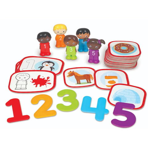 Learning Resources Set activitati educative - Alfabet & numere