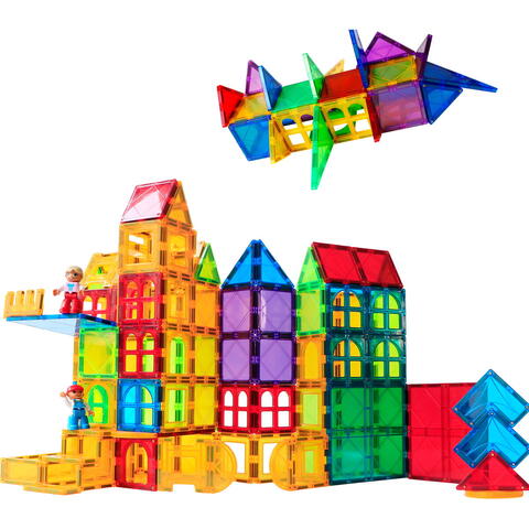 MAGPLAYER Set de constructie magnetic 3D - 158 piese