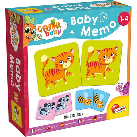 LISCIANI Primul meu joc de memorie - Animalute