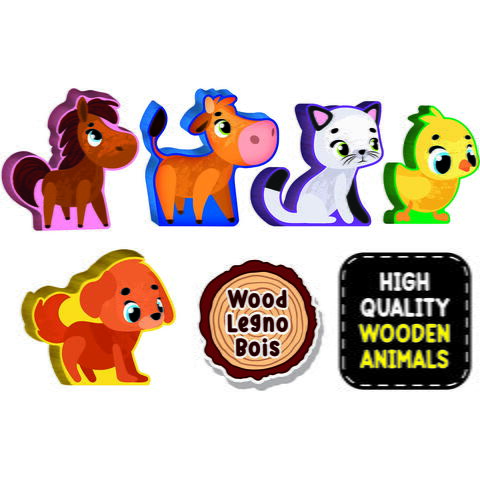 LISCIANI Joc Montessori - Distractie cu animalute