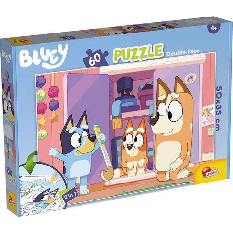 LISCIANI Puzzle de colorat maxi - Bluey (60 de piese)