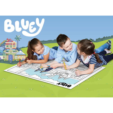 LISCIANI Puzzle de colorat maxi - Bluey (60 de piese)