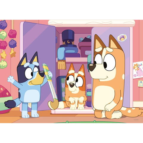 LISCIANI Puzzle de colorat maxi - Bluey (60 de piese)