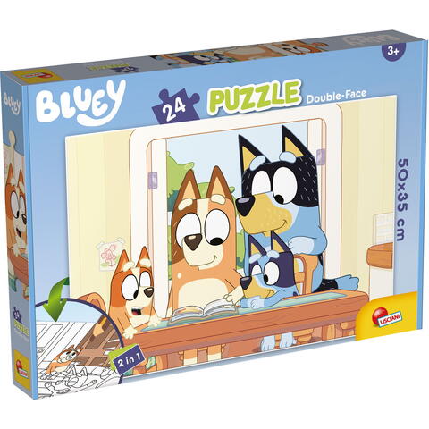 LISCIANI Puzzle de colorat - Bluey (24 de piese)
