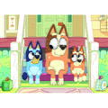 LISCIANI Puzzle de colorat - Bluey & Mr Monkey Jocks (24 piese)